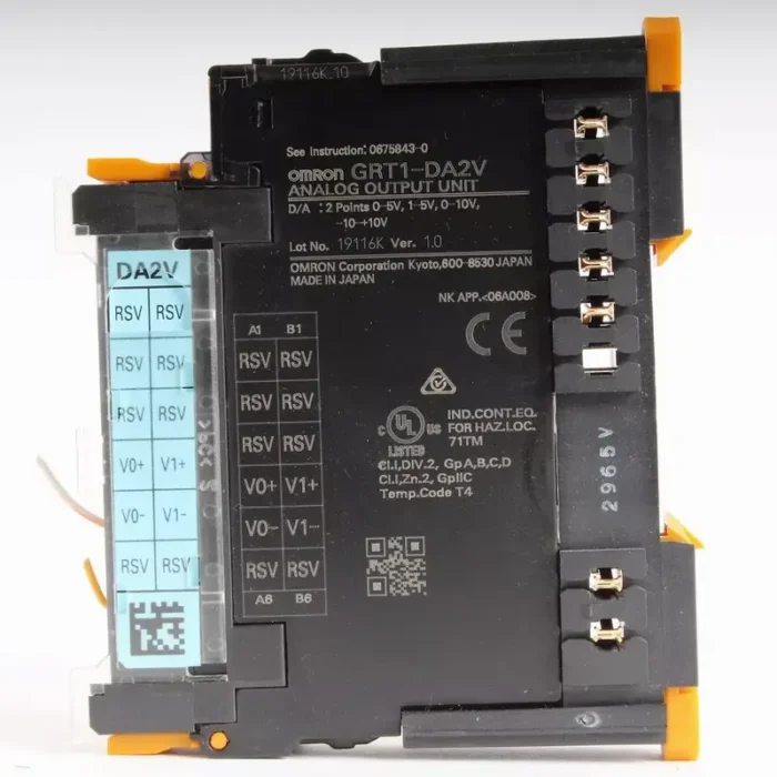 Omron GRT1-DA2V Analog Input Unit